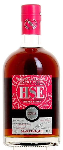 Rhum Extra Vieux HSE - Sherry Finish - Pedro Ximenez 2005
