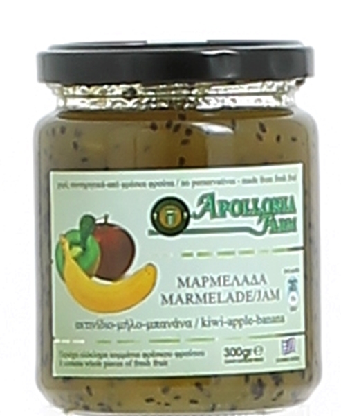 Apollonia Farm - Extra Jam - Kiwi-Apple-Banana