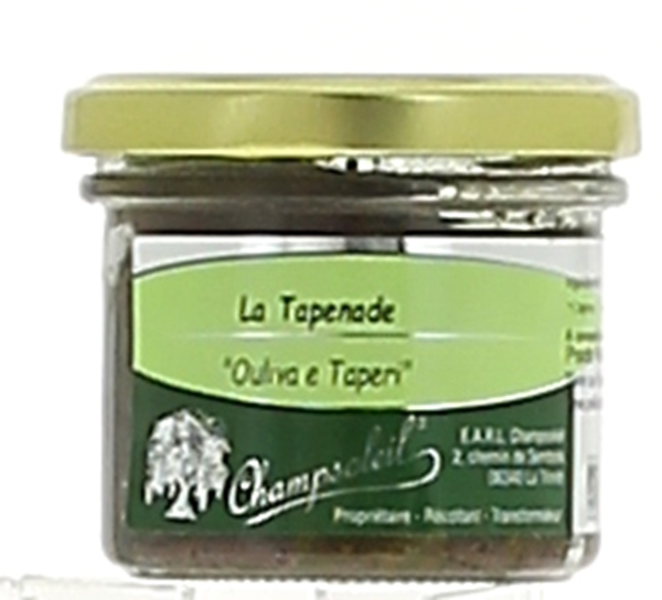 Champsoleil - Tapenade Noire Sans Anchois