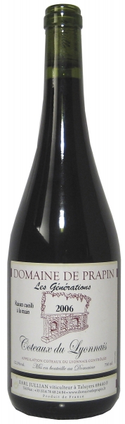 Domaine De Prapin - Les Générations