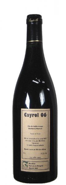 Cayrol - Fût De Chêne- Merlot Cabernet