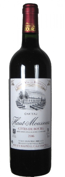 Château Haut Mousseau - Tradition