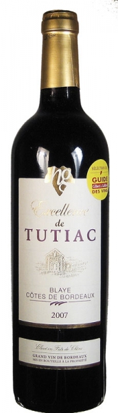 Vignerons De Tutiac - Excellence De Tutiac - Vieilli En Fût De Chêne