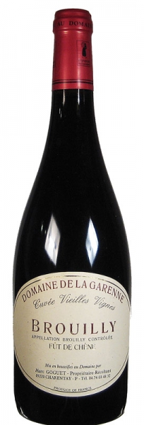 Domaine De La Garenne - Cuvée Vieilles Vignes - élevée Fût De Chêne