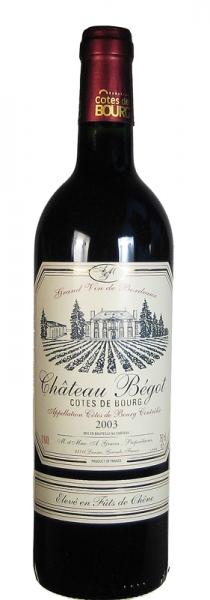 Château Bégot - Elevée En Fûts De Chêne 
