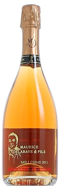 Champagne Maurice Delabaye et Fils - Champagne Millésime Rosé 2011 - Brut